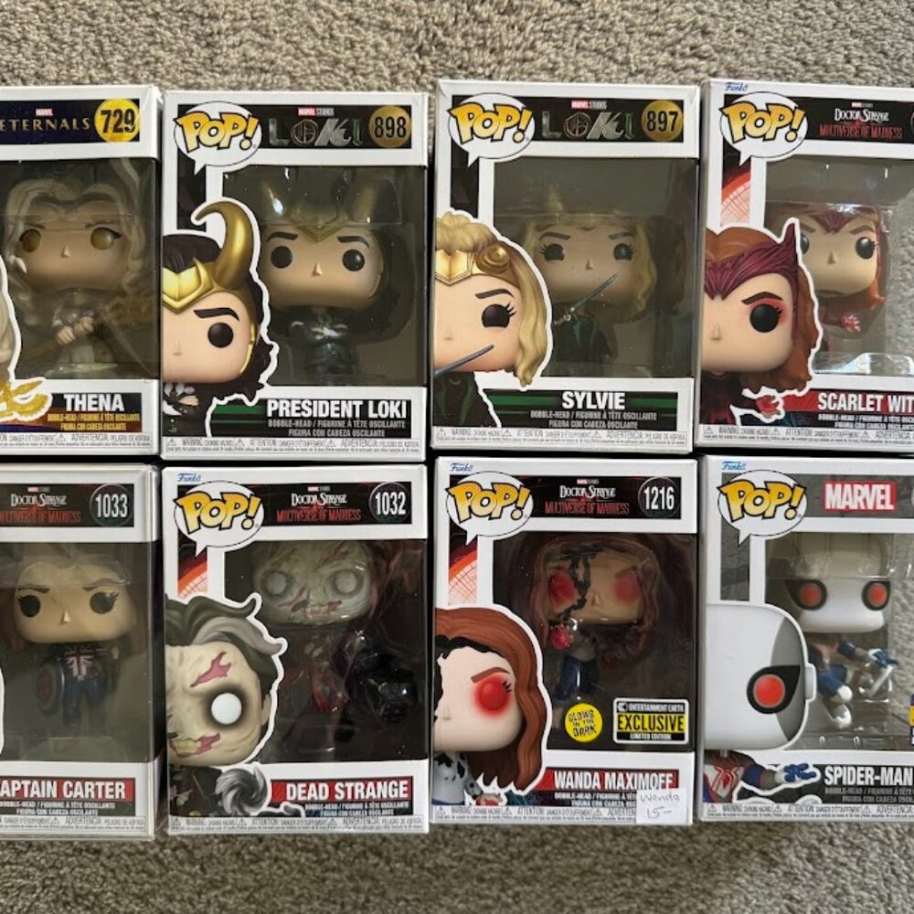 Marvel Comics Funko Pop Collection